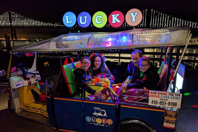 San Francisco Afternoon or Sunset Private Tour - Lucky Tuk Tuk - Price and what $189 buys you in two hours