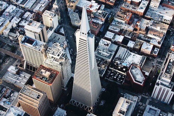 San Francisco Architecture Walking Tour - Financial District buildings: seeing both old form and newer ambition