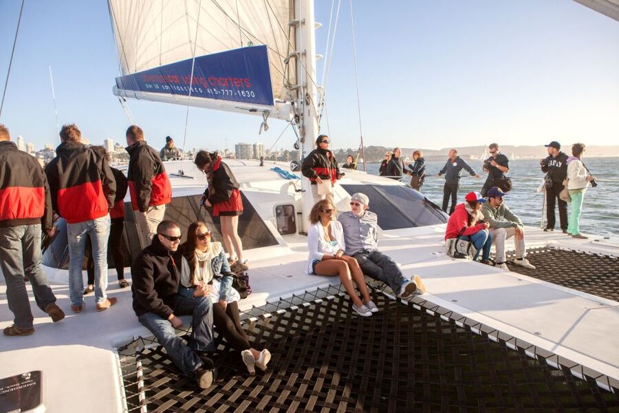 San Francisco Bay Sunset Cruise by Luxury Catamaran - Golden hour reality: weather, fog, and wind timing