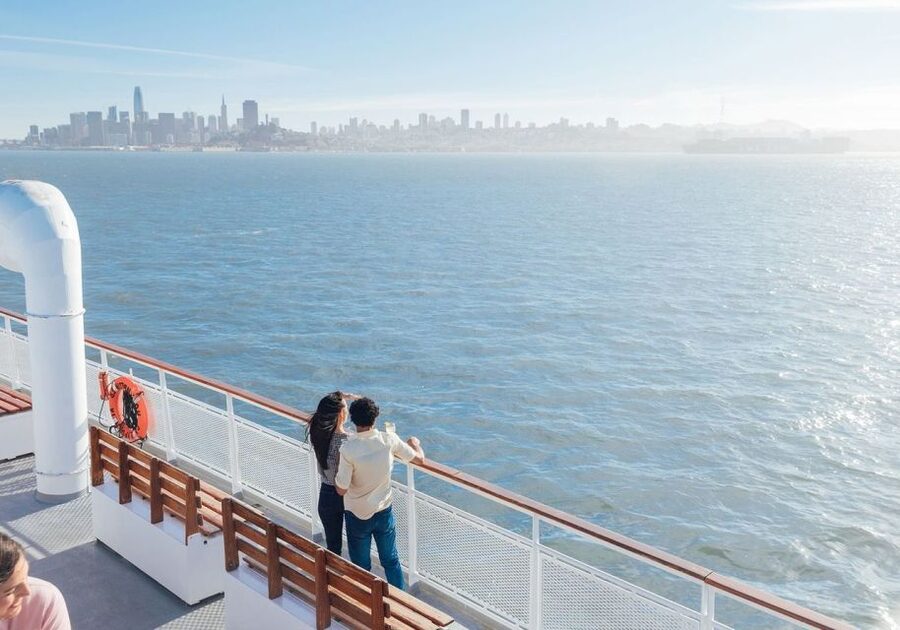 San Francisco: Christmas Day Buffet Brunch or Dinner Cruise - What’s for Christmas: chef-prepped holiday buffet plus plated courses