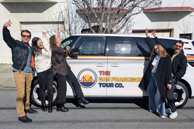 San Francisco City Tour in EV Volkswagen Van - Haight-Ashbury, Twin Peaks, and the Castro: three different “SF moods”
