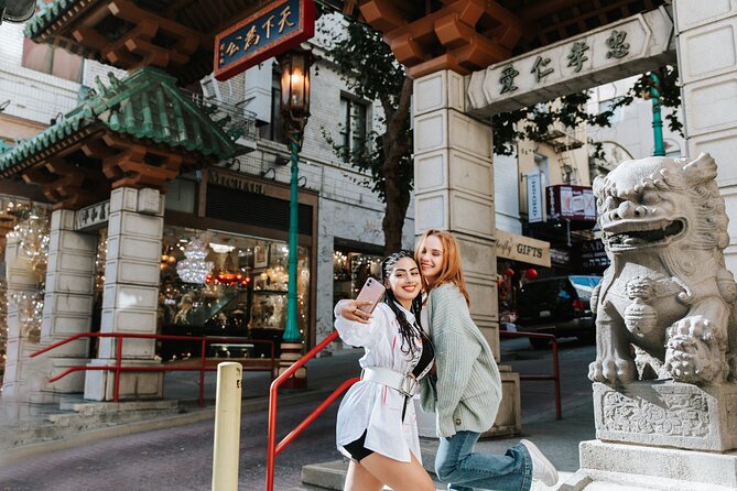 San Francisco City Tour: Must-See Sights in Half a Day - Lands End: cliffs, Cypress, and Sutro Baths ruins from the outside
