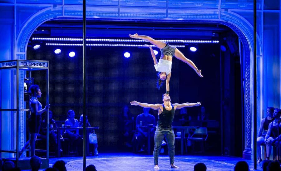 San Francisco: "Dear San Francisco" Immersive Acrobatic Show - The Acrobatics: Hoop, Pole, Balancing, and Juggling