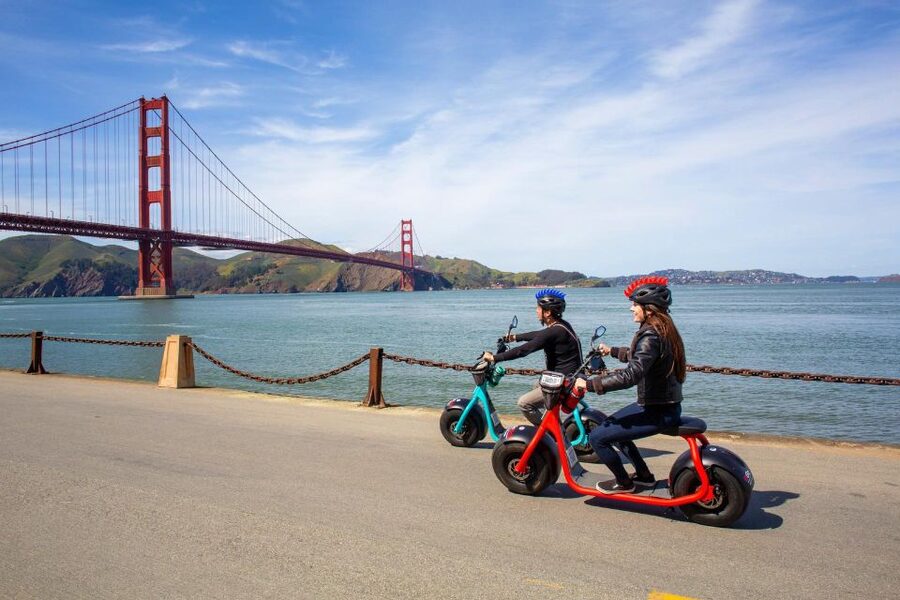 San Francisco: Electric Scooter Rental with GPS Storytelling - Fisherman’s Wharf to Hyde Street Pier: start easy and learn the route