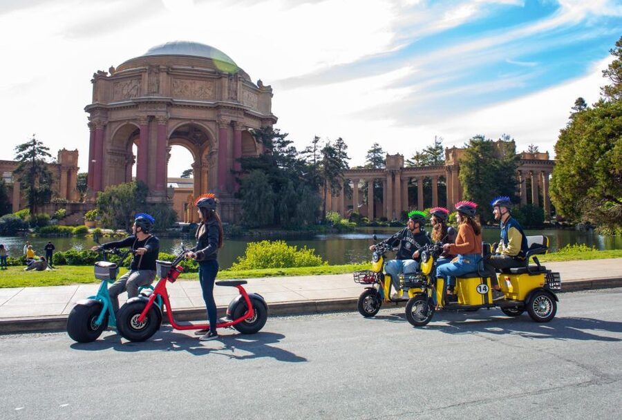 San Francisco: Electric Scooter Rental with GPS Storytelling - Crissy Field and Marina Green: Bay views that make you stop without planning it