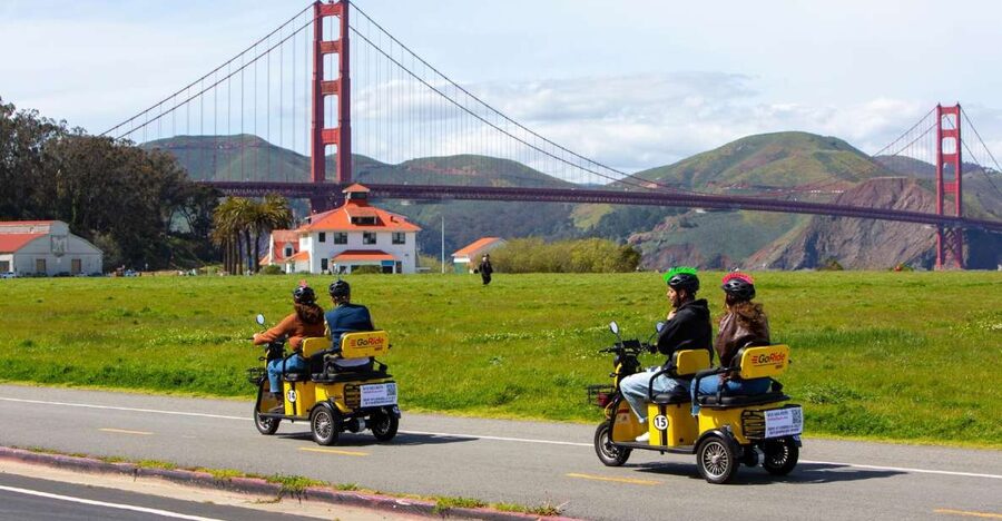 San Francisco: Electric Scooter Rental with GPS Storytelling - Choosing the right e-scooter or e-trike (and staying within limits)