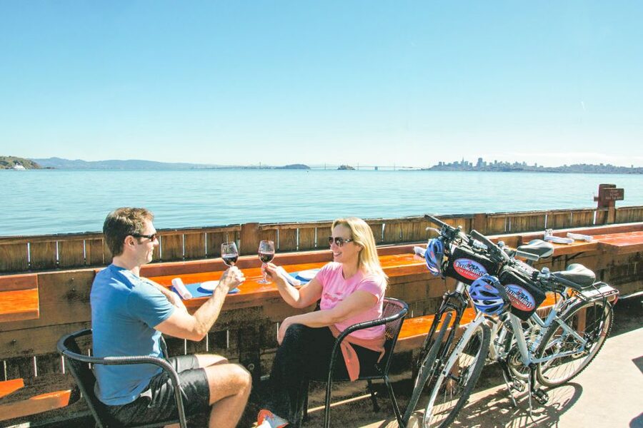 San Francisco: Exclusive Bike, Beer, and Boat Tour - Sausalito Arrival: Downhill Fun, Waterfront Charm, and Local Tips