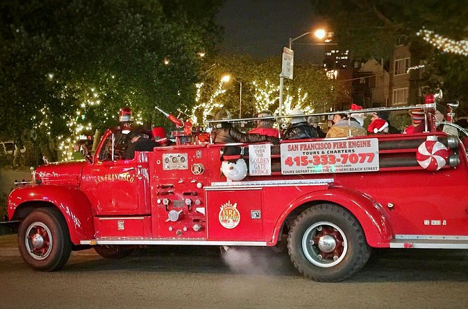 San Francisco Fire Engine Holiday Lights Tour - The One Thing I’d Plan For: Bumpiness and Hearing the Guide
