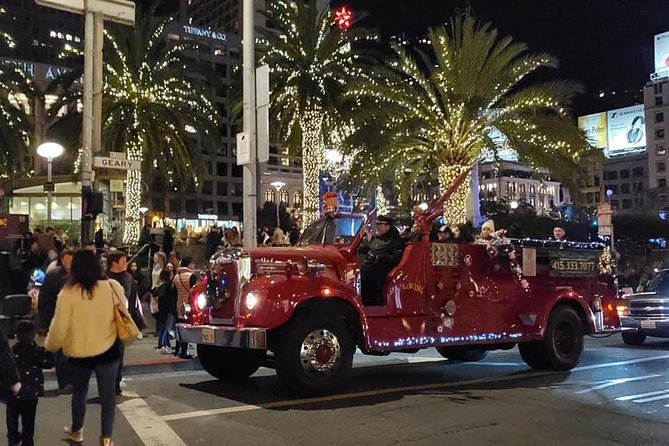 San Francisco Fire Engine Holiday Lights Tour - What $45 Gets You: Fire Engine Ride Value, Not Just Parking-Lot Lights