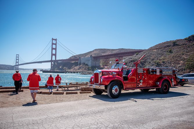 San Francisco Fire Engine Tour - Meet at Fisherman’s Wharf and Get Dressed Like a Firefighter