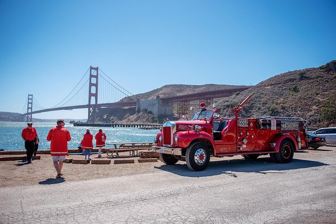 San Francisco Fire Engine Tour - Fort Baker Photo Stop: Where the Skyline Gets Framed