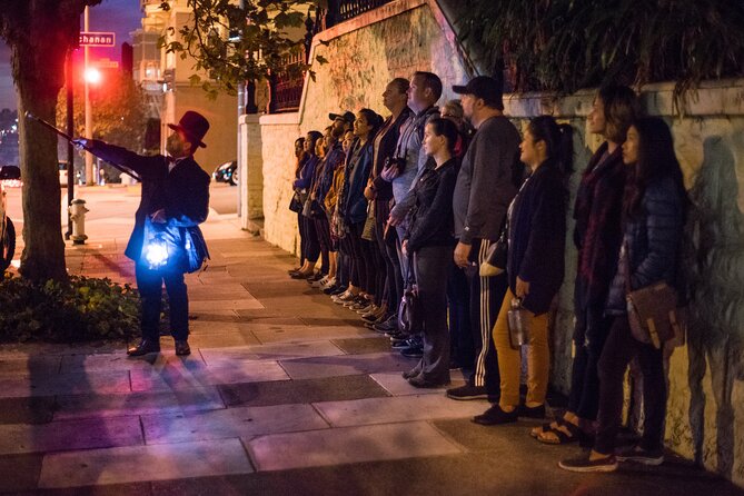 San Francisco Ghost Hunt Walking Tour - Stops you’ll remember: seeing Lower Knob Hill through a ghost lens