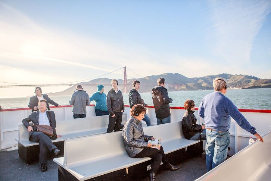San Francisco: Golden Gate Bay Cruise - Alcatraz pass-by: close enough for photos, not a long detour
