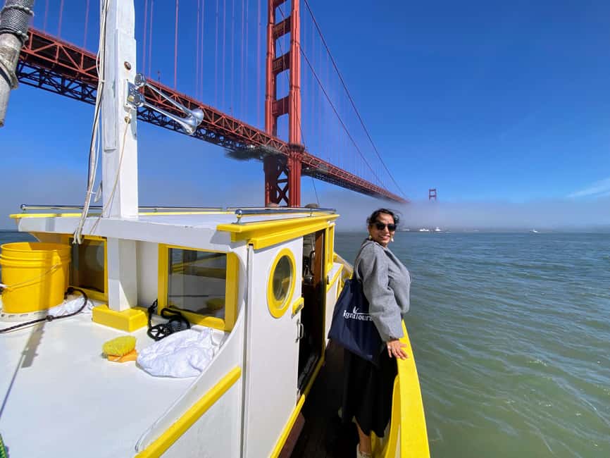 San Francisco: Golden Gate Bay Voyage on Historic Boat - A 1928 Monterey fishing boat ride beats the usual sightseeing