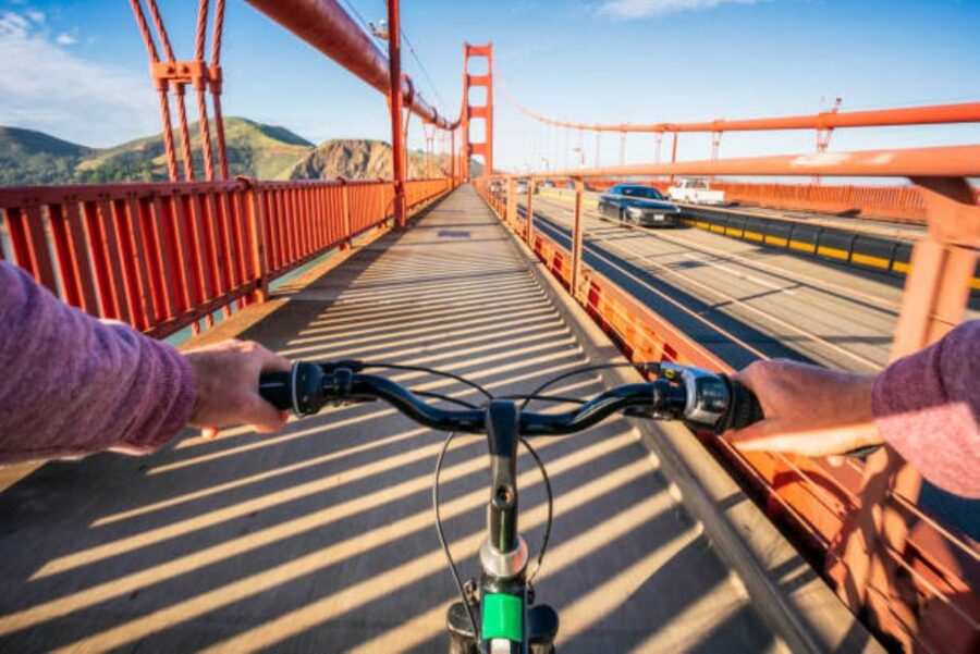 San Francisco: Golden Gate Bridge to Sausalito Bike Tour - Marina and Palace of Fine Arts: When the City Looks Like a Postcard