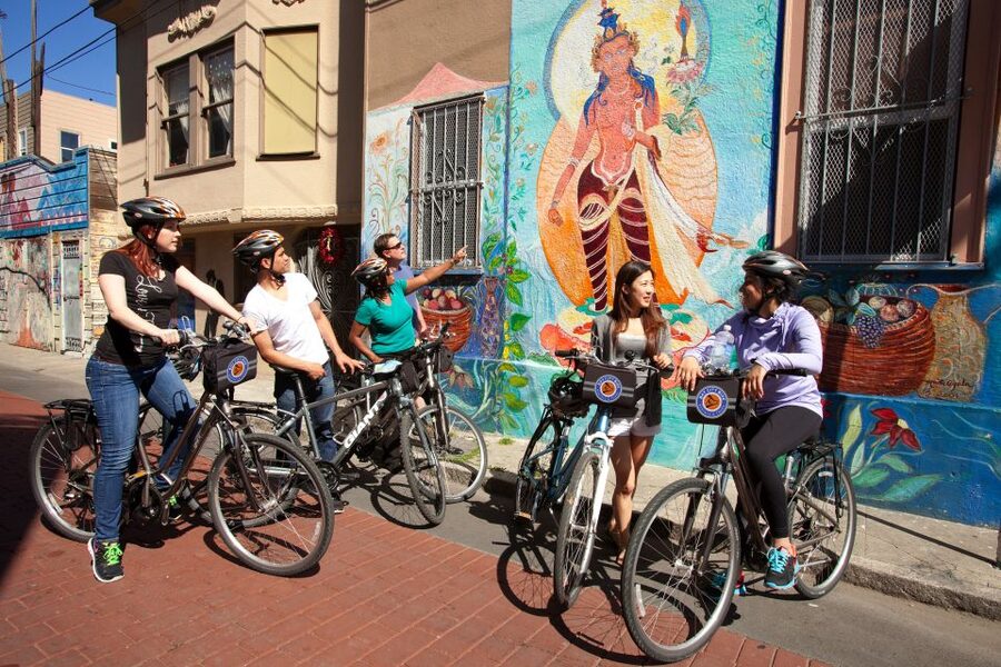 San Francisco Guided E-Bike Tour: Top Landmarks & Views - The Castro and North of the Panhandle: history you can see