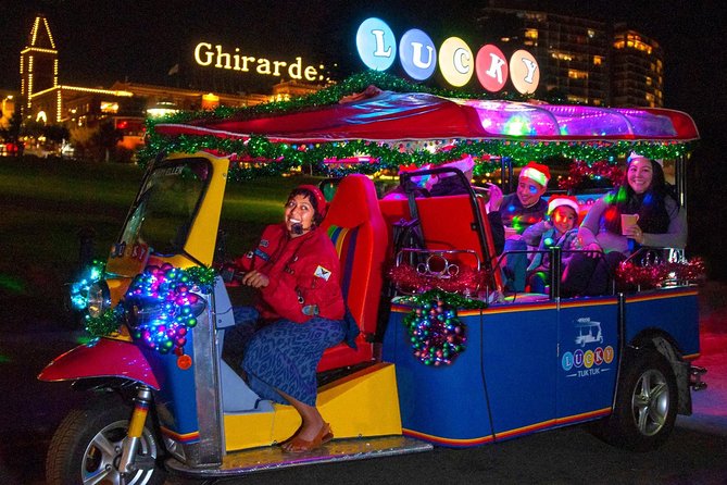 San Francisco Holiday Season Private Tour - Lucky Tuk Tuk - Starting at Umbrella Alley: Fast Photos Before the Lights Take Over