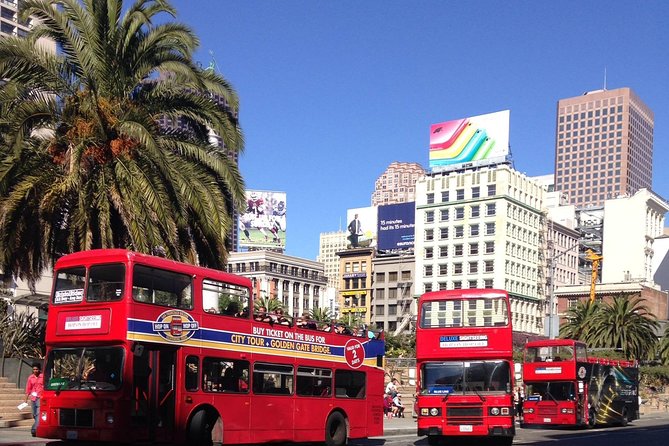 San Francisco Hop-on Hop-off Deluxe Tour 20 Stops 1 to 2 days - Your practical route strategy: hop on anywhere, then work the stops