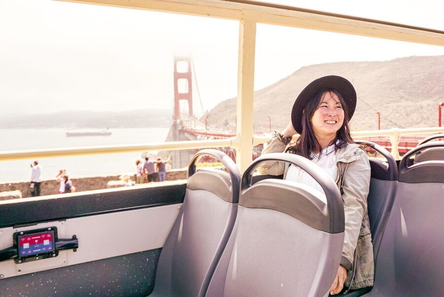 San Francisco: Hop-On Hop-Off Sightseeing Tour with 17 Stops - Pier 35 to Pier 39: end at the waterfront and keep it easy
