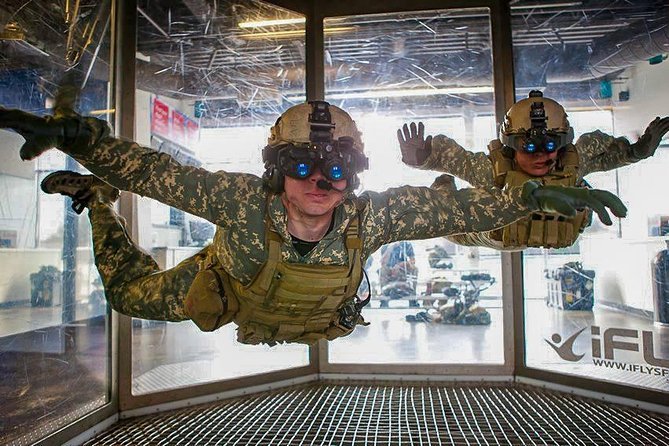 San Francisco Indoor Skydiving with 2 Flights & Personalized Certificate - The 75-minute flow: gear-up, training, then your two flights