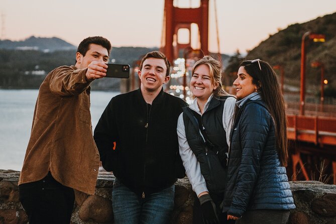 San Francisco, Muir Woods, Sausalito and optional Alcatraz tour - Fort Point and the Golden Gate Bridge: the photo stops are the right order
