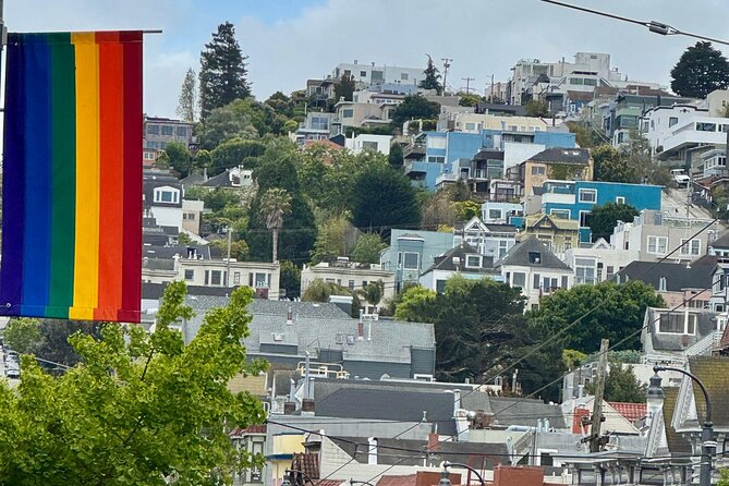 San Francisco Private City Tour in New EV Volkswagen Van - Neighborhood sweep: shopping area, ferry terminal, Chinatown, Little Italy, and a crooked street