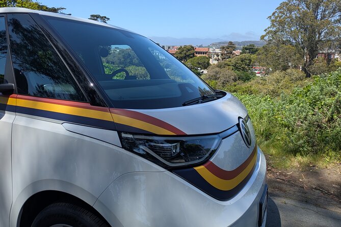 San Francisco Private City Tour in New EV Volkswagen Van - Price and what $500 per group really buys you