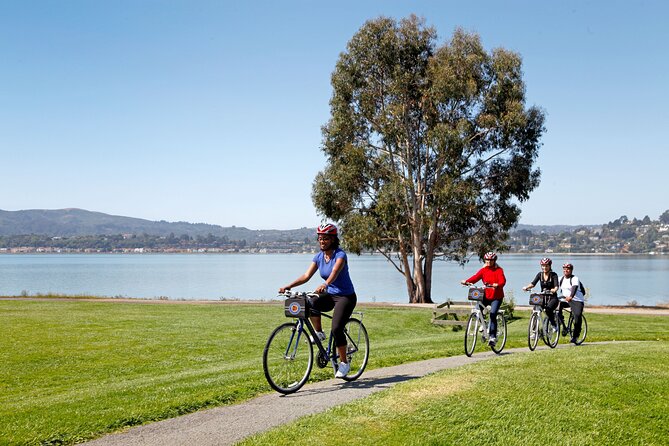 San Francisco Private Golden Gate To Sausalito Bike Tour - Sausalito finish: boardwalk time plus your choice to return