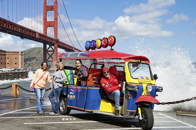 San Francisco Private Group City Tour 2.5 Hours - Lucky Tuk Tuk - Key things to know before you go