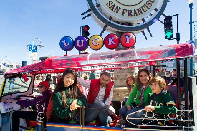 San Francisco Private Group City Tour 2.5 Hours - Lucky Tuk Tuk - Yoda Fountain and Lucasfilm’s Presidio setting