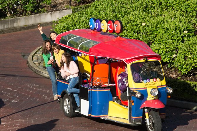 San Francisco Private Group City Tour - Lucky Tuk Tuk - Alcatraz and San Francisco Bay: the views are the point