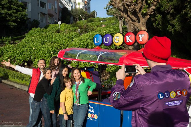 San Francisco Private Group City Tour - Lucky Tuk Tuk - Meeting point and the ride vibe at 2870 Hyde St