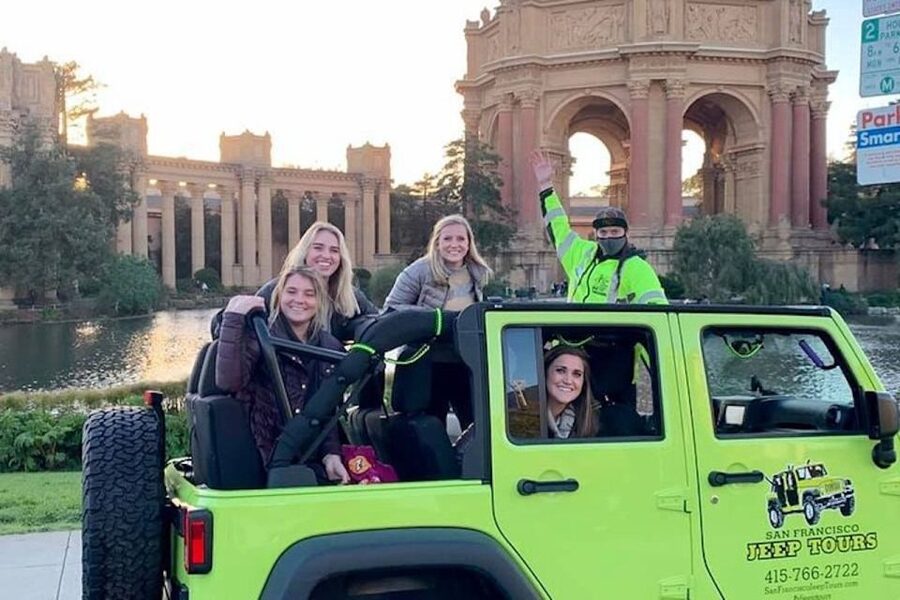 San Francisco: Private Sunset or Night Jeep Tour (max 6) - Starting at Hyde Street: easy to find, easy to miss