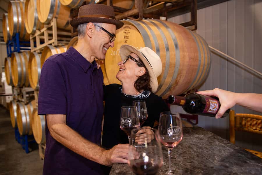 San Francisco: Redwood & Wine Country Tour with Lunch & Wine - Napa Valley winery: a guided flight that teaches you what you’re tasting