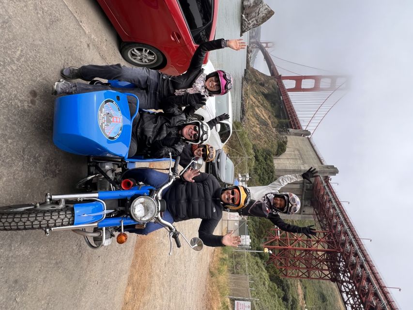 San Francisco: Rides by me Classic Sidecar tours - Fisherman’s Wharf: waterfront atmosphere and souvenir stops
