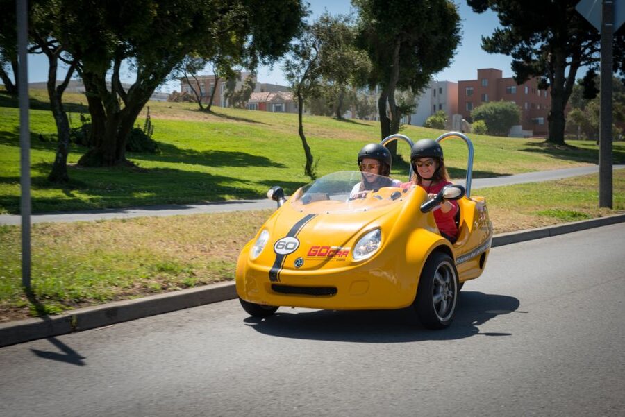 San Francisco: Self-Drive Landmarks Tour with Painted Ladies - The “yellow three-wheeler” factor: why this format works