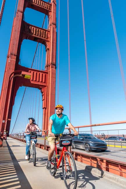 San Francisco: Self-Guided Bike Rental - Presidio National Park vibes as you roll toward Fort Point