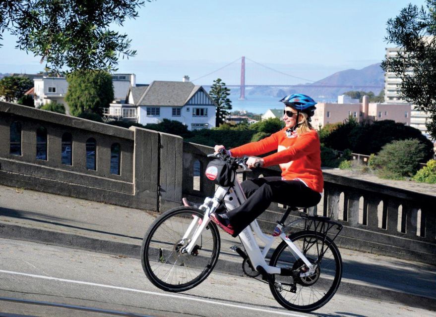 San Francisco: Self-Guided Electric Bike Rental - Golden Gate Bridge the practical way: the sidewalk ride