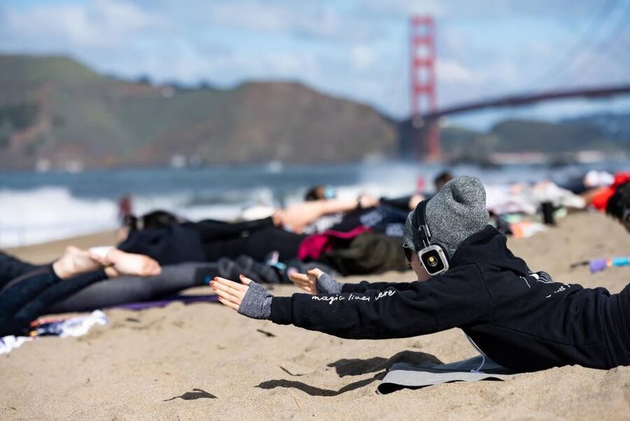 San Francisco: Silent Disco Yoga at Baker Beach - Should you book Silent Disco Yoga at Baker Beach?