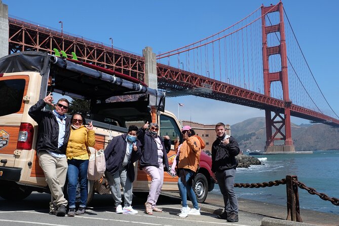 San Francisco Small Group City Highlights and Alcatraz Tour - How the Fogcutter open-air ride sets the pace