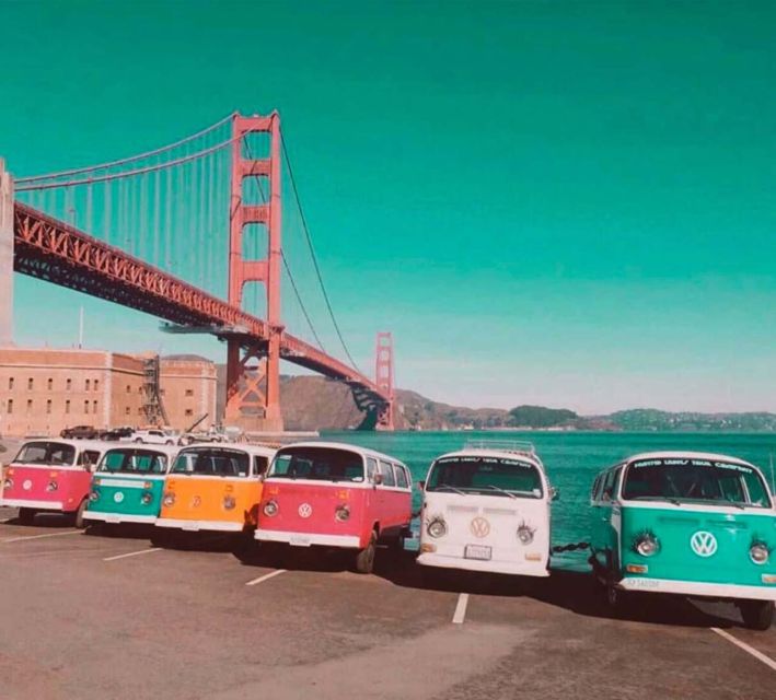San Francisco: Small-Group City Tour by Vintage VW Bus - What the 2-Hour Route Covers: Painted Ladies, Golden Gate Views, and More