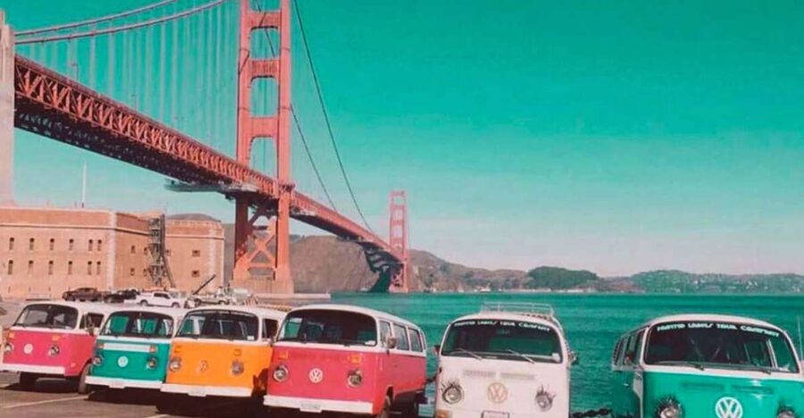 San Francisco: Small-Group City Tour by Vintage VW Bus - Haight-Ashbury Drive-By: Street Art, Secondhand Shops, and a Music-Tied Feel