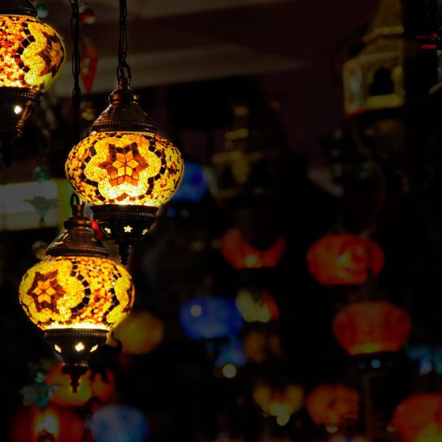 San Francisco: Turkish Mosaic Lamp Workshop - Learning With Expert Guidance: English Help You Can Rely On
