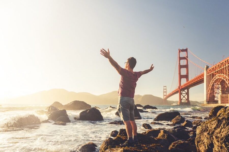 San Francisco Ultimate City Tour with Bay Cruise Option - Palace of Fine Arts: a soft start with strong photo payoff