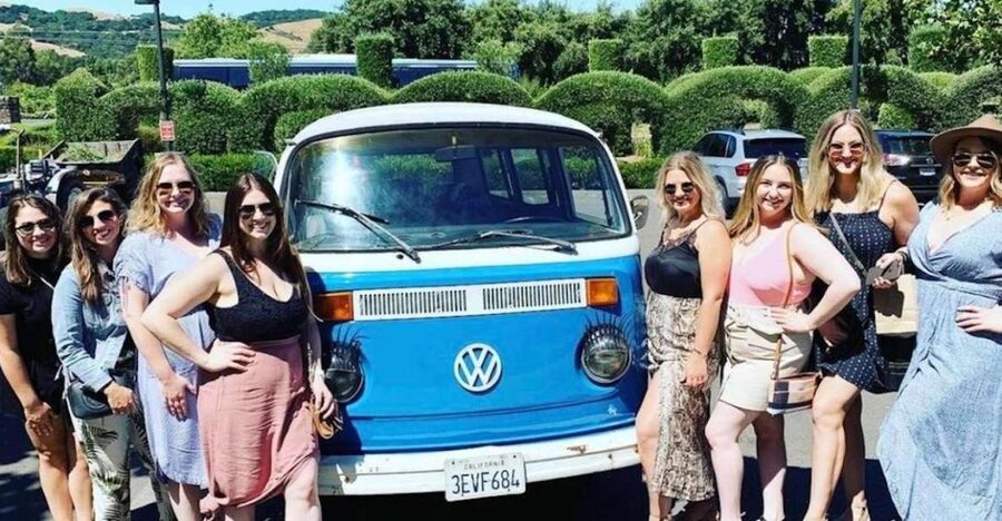 San Fransisco: Vintage VW Bus Wine Country Tour Small Group - Riding a vintage VW bus: charm with a weather reality check