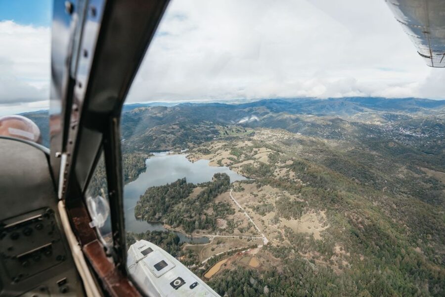 Sausalito: Norcal Coastal Tour - The 60-minute flight route: Marin to Point Reyes, then back over the Golden Gate