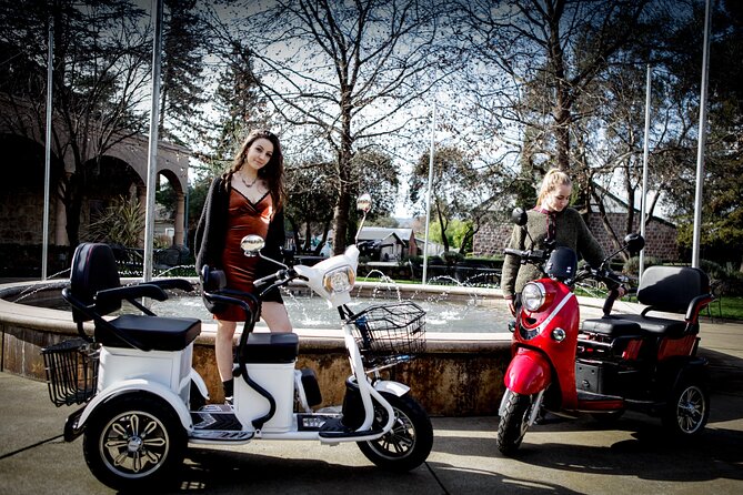 Sonoma Wine Country Electric Trike Tour - 5 hours - Meeting at 414 1st St E: starting on time without turning it into a scavenger hunt