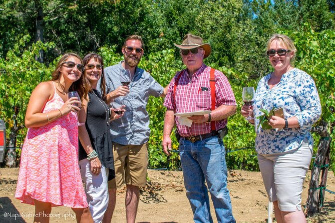 The Napa Native Experience - Taylor Family Vineyards: laid-back hosting with peak views