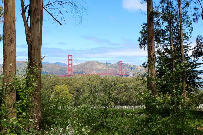 The Presidio: Main Post to the Golden Gate Bridge - Getting there and timing: start at Temporary Presidio Transit Center
