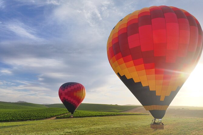 Wine Country Join-in Flight - From the Sonoma launch lounge to lift-off: what your morning really feels like
